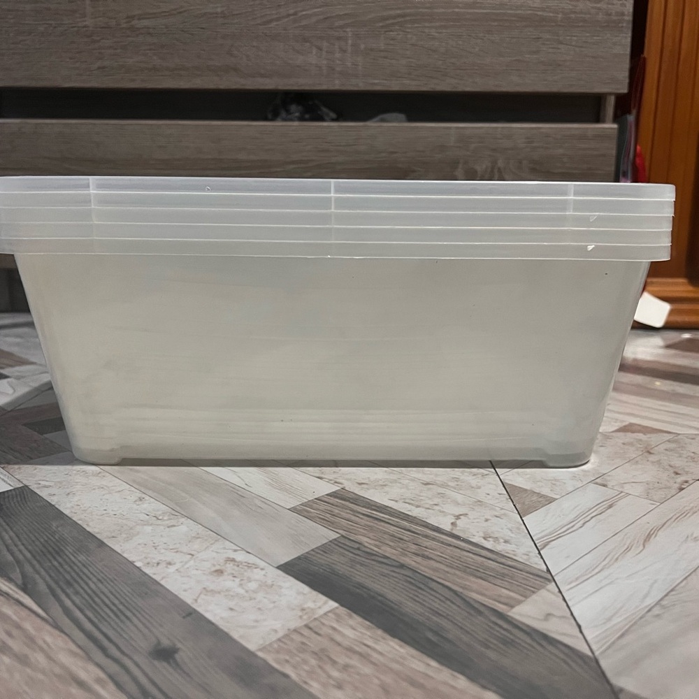 5 stackable containers